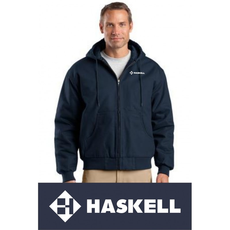CornerStoneÂ® - Duck Cloth Hooded Work Jacket. J763H. - APS Promotional Solutions