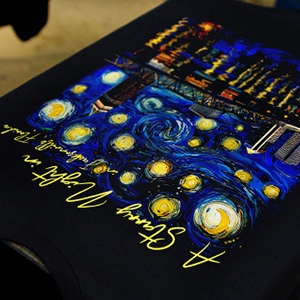 Screen Printing Simulating