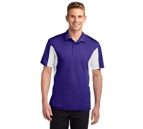 Side Blocked Micropique Sport-Wick Polo