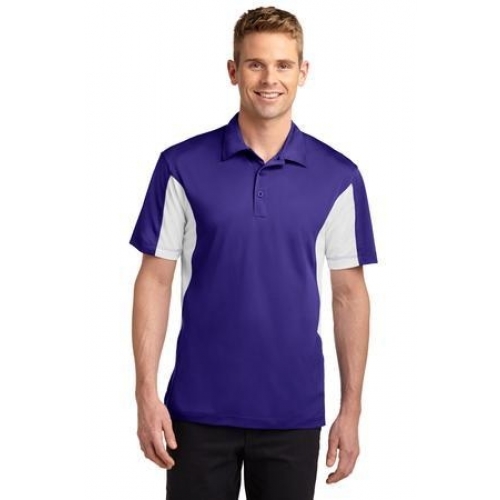 Side Blocked Micropique Sport-Wick Polo - Photo 1