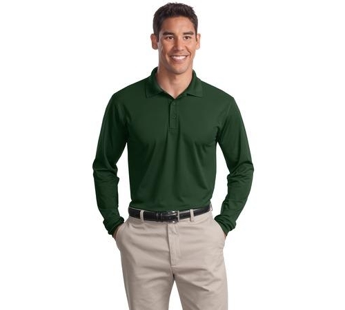 Long Sleeve Micropique Sport-Wick Polo