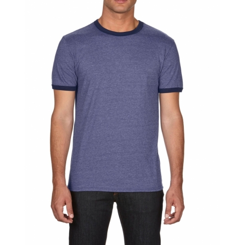 Adult Lightweight Ringer Tee - Photo 1