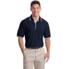 Silk Touch Polo with Stripe Trim - Photo 1