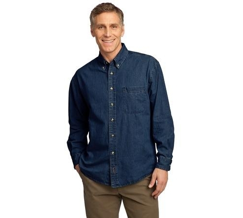 Long Sleeve Value Denin Shirt