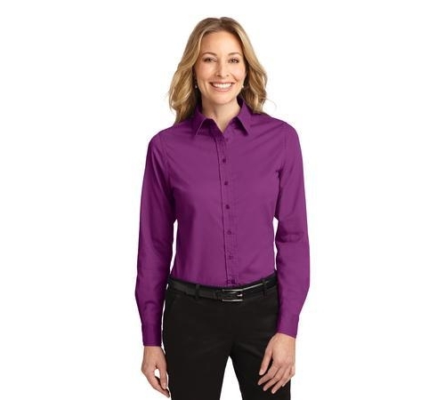 Ladies Long Sleeve Easy Care Shirt