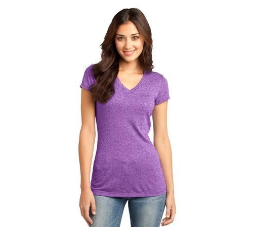 Juniors Microburn V-Neck Tee
