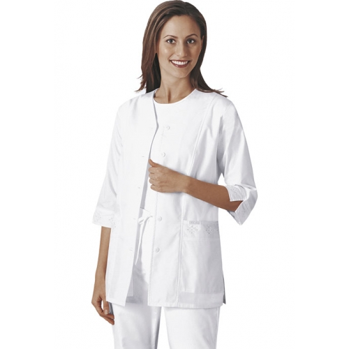 3/4 Sleeve Embroidered Jacket - Photo 1