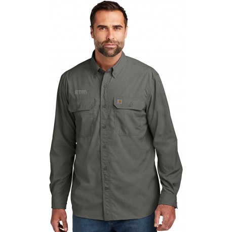 Carhartt Force Solid Long Sleeve Shirt Carhartt Force Solid Long Sleeve Shirt