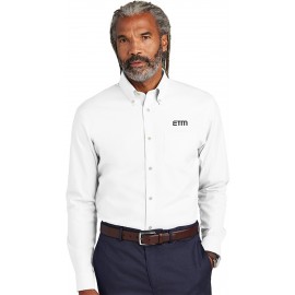 Brooks Brothers® Wrinkle-Free Stretch Pinpoint Shirt.