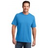 District Made® Mens Perfect Blend® Crew Tee. DM108. - Heathered Bright Turquoise